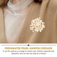 thumbnail image 3 of unbranded Wedding Brooch in White Zinc Alloy for Bridal Corsage and Stylish Clothes Pin, 3 of 6