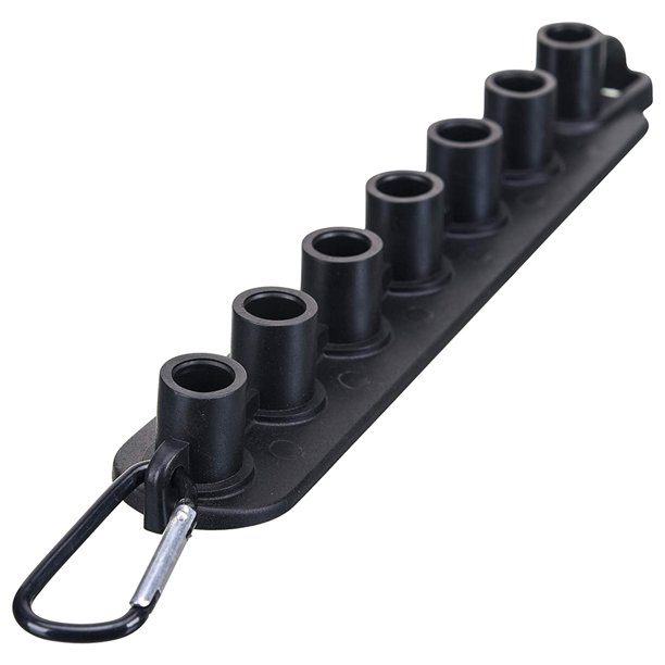 Pressure Washer Nozzle Holder, Holds 7 Nozzle Tips with 1/4 Inch Quick
