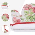thumbnail image 6 of REGALWOVEN Oven Mitts and Pot Holders Sets 2Pcs, Heat Resistant Kitchen Oven Gloves and Pot Holders for Baking Red 10x6.5inch, 6 of 7