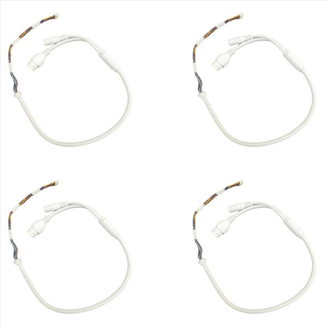 4X Cable LAN Ethernet de 10 Pines y 10 Núcleos, Cable de Red PoE RJ45 para Cámara IP , Transferencia de Datos de Alta Velocidad