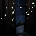 thumbnail image 6 of Keedle Doodle DIY Curtain Decoration Set with 2 Blackout Curtains and Glow in the Dark Star Stickers 84", 6 of 6