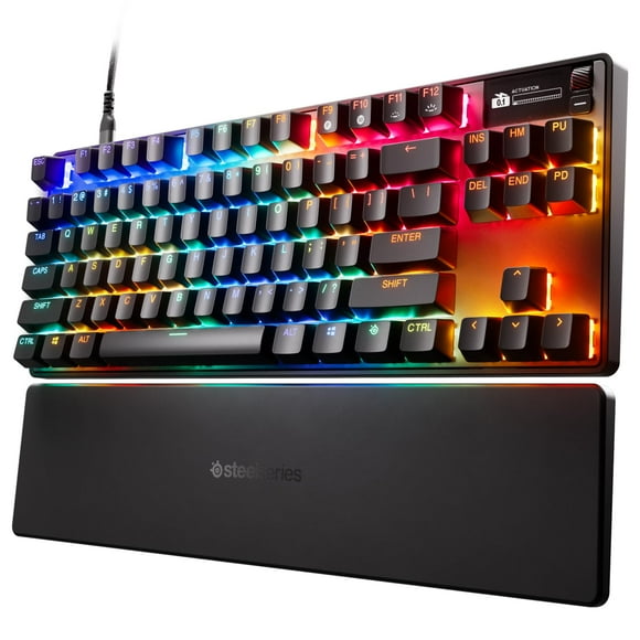 SteelSeries Apex Pro TKL Gen 3 OmniPoint 3.0 HyperMagnetic Switches — Adjustable Actuation — Rapid Trigger â€