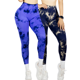 thumbnail image 1 of Set De Dos Leggings Deportivos Tie-Dye Mujer para Yoga y Gym Comodidad y Estilo, 1 of 5