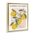thumbnail image 3 of Stupell Industries Farmhouse Marche Aux Lemons Gold Floating Frame Canvas Art, 17 x 21, by Wild Apple Portfolio, 3 of 8