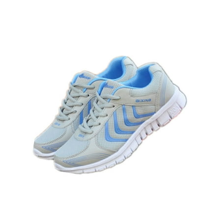 Women Breathable Mesh Sports Shoes Running Shoes Trainers