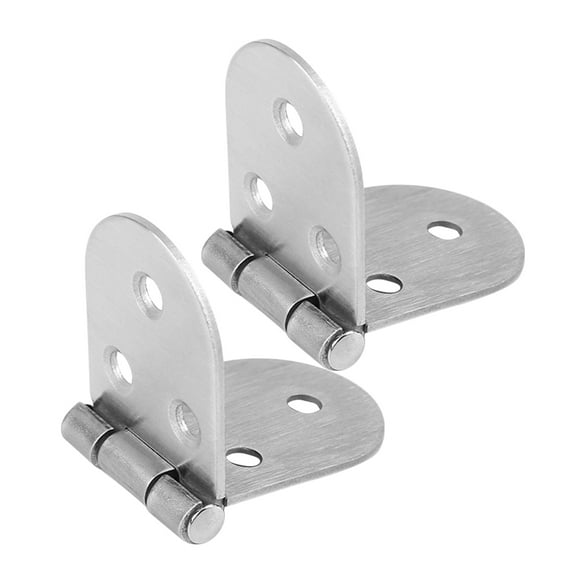 UNOMOR 2pcs Folding Brackets for Table Stainless Steel Easy Installation