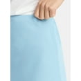 thumbnail image 4 of Time and Tru Women's Midi Pull On Slip Skirt, Sizes XS-XXXL, 4 of 5