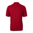 thumbnail image 3 of Men's Cutter & Buck Red Louisville Cardinals Virtue Eco Pique Recycled Polo, 3 of 3