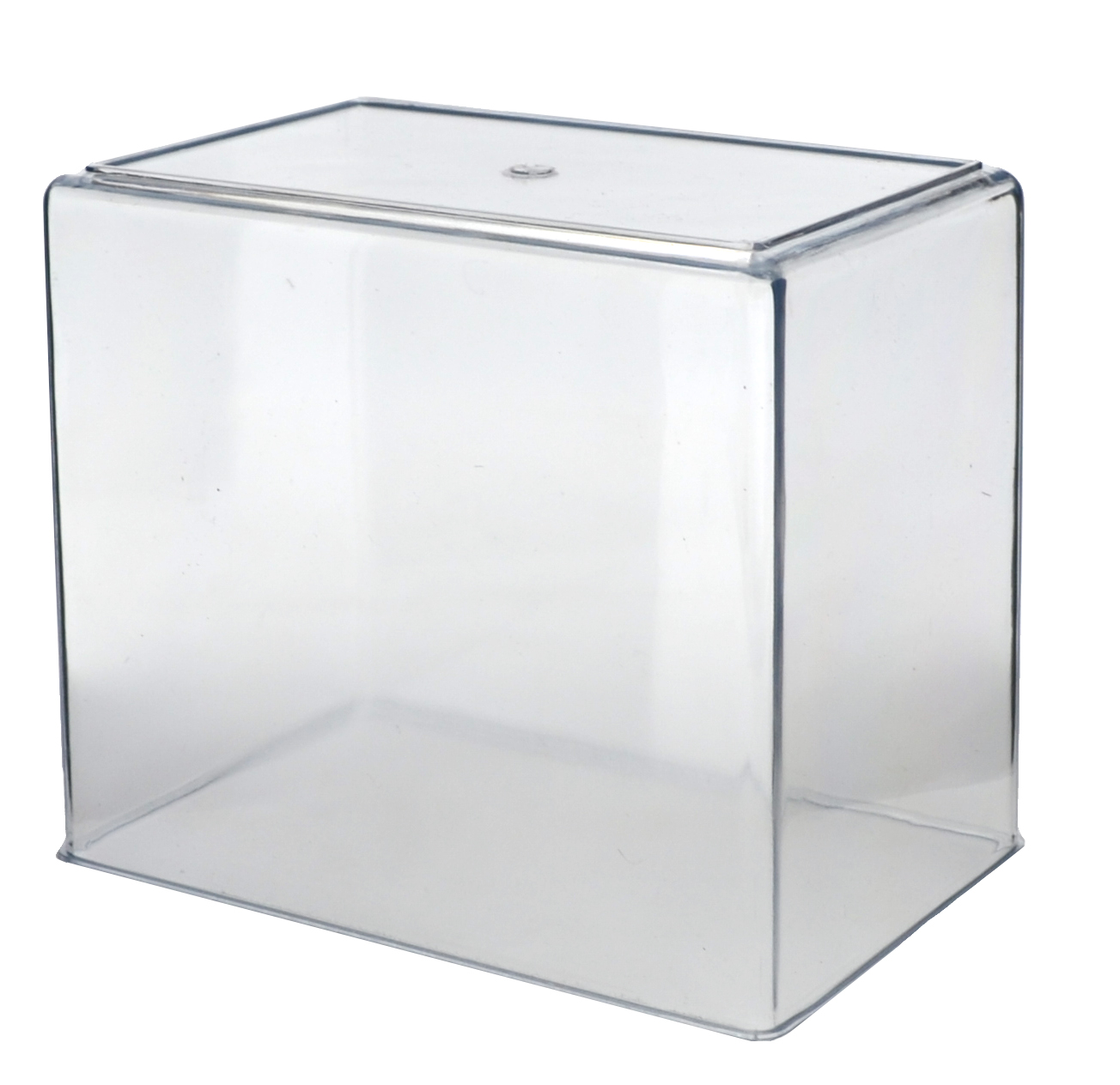 Eisco Aquarium Tank, Small, Molded Plastic, 0.75 Gallon Capacity, 7" x 6" x 4.25"