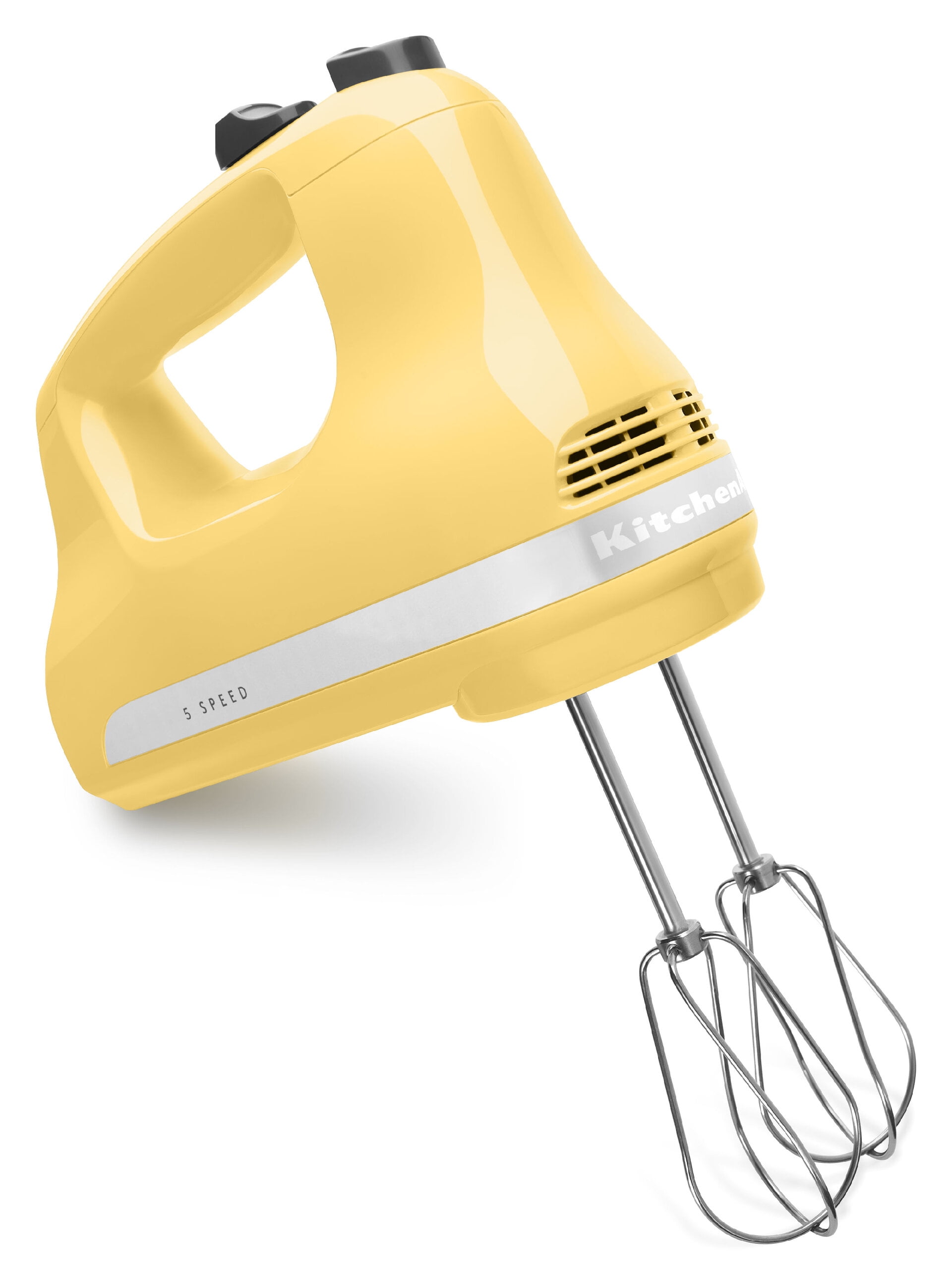 KitchenAid 5-Speed Ultra Power Hand Mixer, Majestic Yellow (KHM512MY