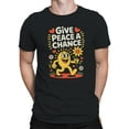 thumbnail image 2 of Give Peace a Chance Graphic Art Men's T-shirt, 2 of 3