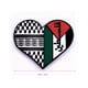 thumbnail image 5 of Palestine Flag Enamel Pin Map Badge Heart Shaped Brooch Lapel Pin, 5 of 6