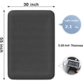 thumbnail image 5 of Limerenc Office Chair Mat for Hardwood Floor, Non-Slip Desk Computer Rolling Chair Mat, Dark Gray, 5 of 6