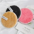 thumbnail image 3 of 3 Pack Round Powder Puffs, Makeup Puffs Pads with Strap, Washable Face Body Powder Puffs for Loose Mineral Powder, 3 of 5
