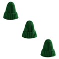 thumbnail image 2 of Inteprter Mezclas de algodón unisex Sólido Cálido Suave Corea Sombrero de punto Hombres Gorras de invierno Type4 NO4, 2 of 6