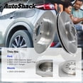 thumbnail image 3 of AutoShack Front Brake Rotors for Ford & Mazda, Ranger 2003-2011 Explorer Sport Trac 2001-2005 Explorer Sport 2001-2003 B4000 2003-2010, 4WD RWD L4 2.3L V6 3.0L 4.0L - 12.01" (305 mm), 5-Lug, 3 of 5