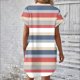 thumbnail image 3 of Vestidos de Verano de Mujer Casual Impreso Suéter sin Mangas con Cuello Redondo, Moda Vestido de Longitud Regular para Diario, 3 of 6