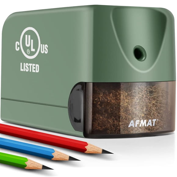 Sacapuntas eléctrico AFMAT Heavy Duty para aula