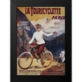 thumbnail image 2 of Vintage Apple Collection 11x14 Black Modern Framed Museum Art Print Titled - Bike 27, 2 of 5