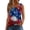 Blue#170413BB, variant on Patriotic Tank Tops for Women Square Neck Women Sleeveless Tops Flowy Holiday Womens Tunic Tops for Leggings