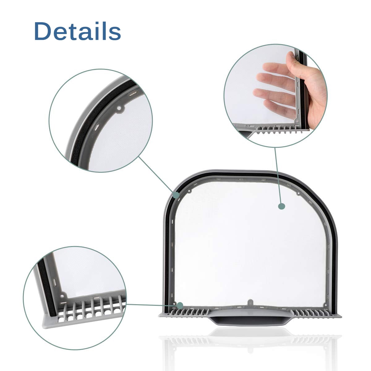 MaximalPower Dryer Lint Screen fits LG Kenmore 5231EL1001C Replacement Filter #1668214 AP5248138 AH3527575 EA3527575 PS3527575 (2 Pack)