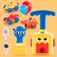 thumbnail image 1 of Power Balloon Car Toy Montessori Educational Toys Science Experiment Toy Balloons Cars Toys Balloons Cars for Children Gifts heqiyong LED, 1 of 2