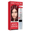Revlon Root Erase Permanent Hair Color, At-Home Root Touchup Hair Dye with Applicator Brush for Multiple Use, 100% Gray Coverage, 4B Burgundy, 3.2 fl oz