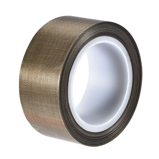 Uxcell Heat Resistant Tape High Temperature Heat Transfer Ptfe Film Adhesive Tape 25mm Width 10m 9239