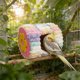 thumbnail image 4 of Nido para Dormir para Loros y Pájaros Pequeños: Casita Colgante de Felpa Cálida con Tela Gruesa para Usar En Invierno; Acogedor Refugio Estilo Hamaca para Jaula., 4 of 6