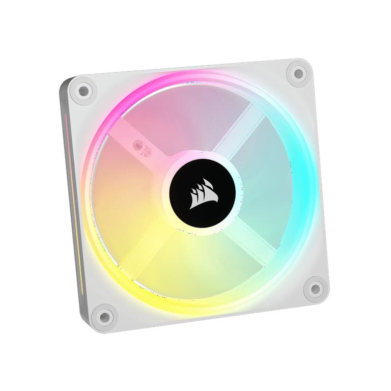 CORSAIR QX RGB Series, iCUE LINK QX120 RGB WHITE, 120mm Magnetic