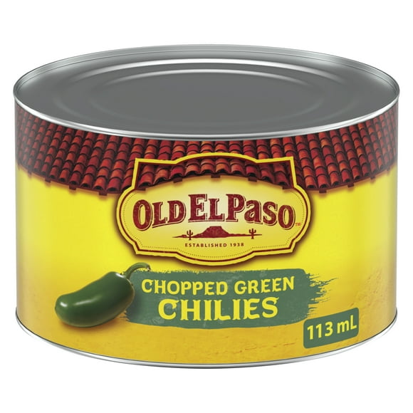Piments chili verts hachés d'Old El Paso 113 mL