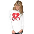 thumbnail image 3 of Faith Hope Love Cross Eternal Life Women's Long Sleeve T Shirt Brisco Brands S, 3 of 6