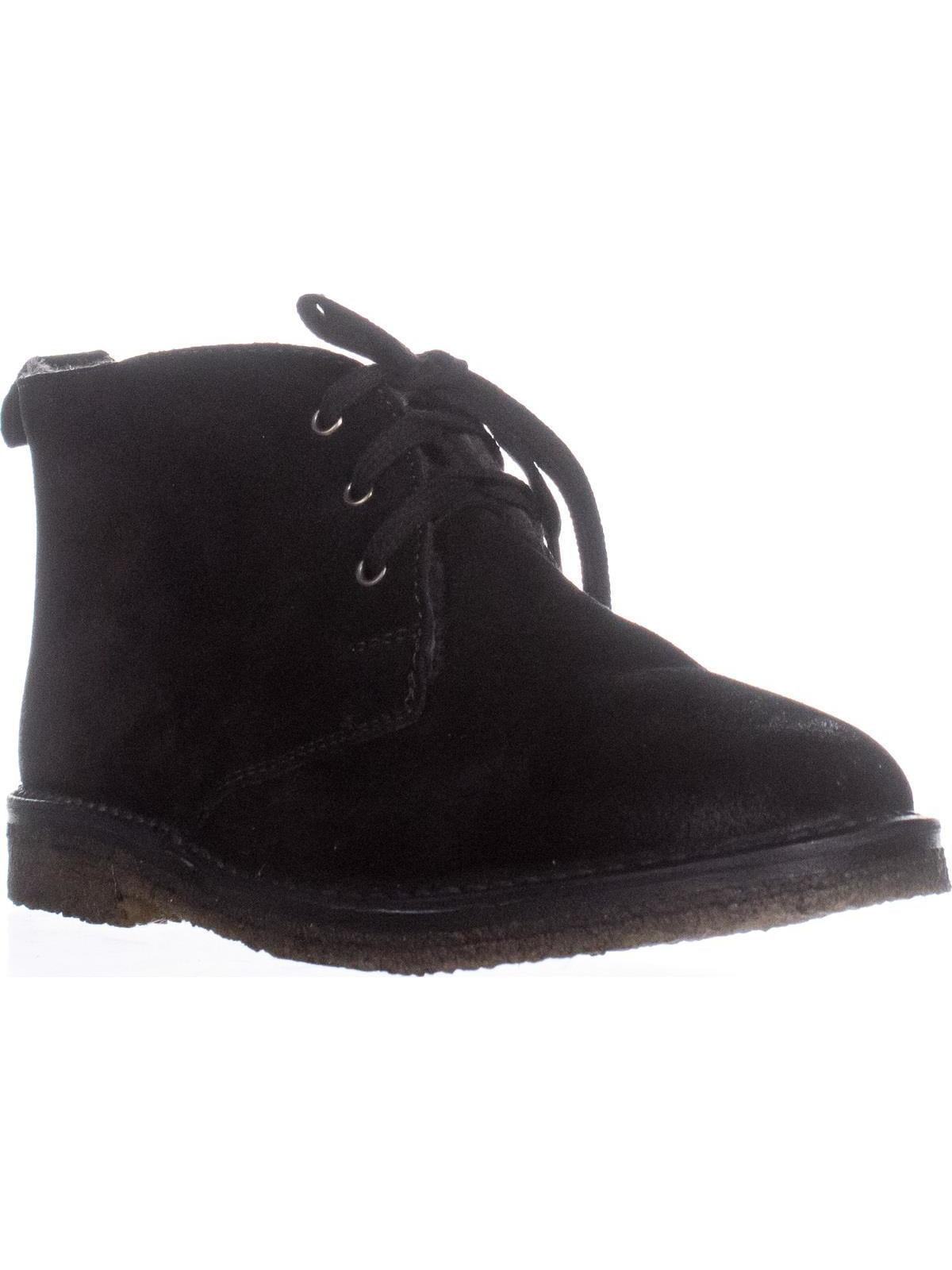 black suede chukka boots womens