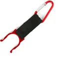 thumbnail image 5 of Soporte para hebilla con clip para botella de agua, 10 ganchos de mosquetón portátiles de colores con anillo en D para acampar, caminar, viajar con silbato de emergencia de aluminio JAMW Sencillez, 5 of 5