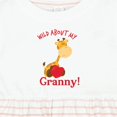 thumbnail image 4 of Inktastic Wild About My Granny Girls Baby Dress, 4 of 5