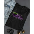 thumbnail image 3 of What's Up Witches T-Shirt Women -Image by Shutterstock, Female Medium, 3 of 4