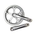 thumbnail image 3 of S SERENABLE Manivelle de Vélo Haute Résistance Garde-Chaîne Pièces de Réparation de Vélo Argent, 3 of 9