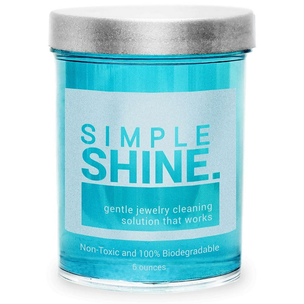 Simple Shine - Gentle Jewelry Cleaner Solution | Gold, Silver, Fine ...