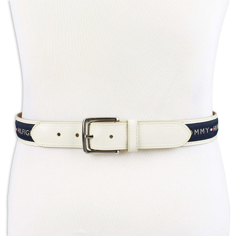 Tommy Hilfiger Leather Reversible Belt in Blue for Men