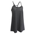 thumbnail image 1 of Suave Informal para Mujer, Camisola, Camisola a Rayas, Chaleco con Tiras, Mini Sin Espalda, SX-Large S Salvador Mini vestido de rayas, 1 of 10