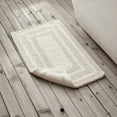 thumbnail image 3 of Eddie Bauer Logan Parchment Cotton Tufted Bath Rug Set, 3 of 7