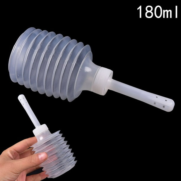 Uds., jeringa de 150 ML, lavado Vaginal, Enema médico, bomba Anal, tapón de limpieza, tapón Anal, Enema, limpiador Anal, producto de higiene femenina Gao Jinjia LED