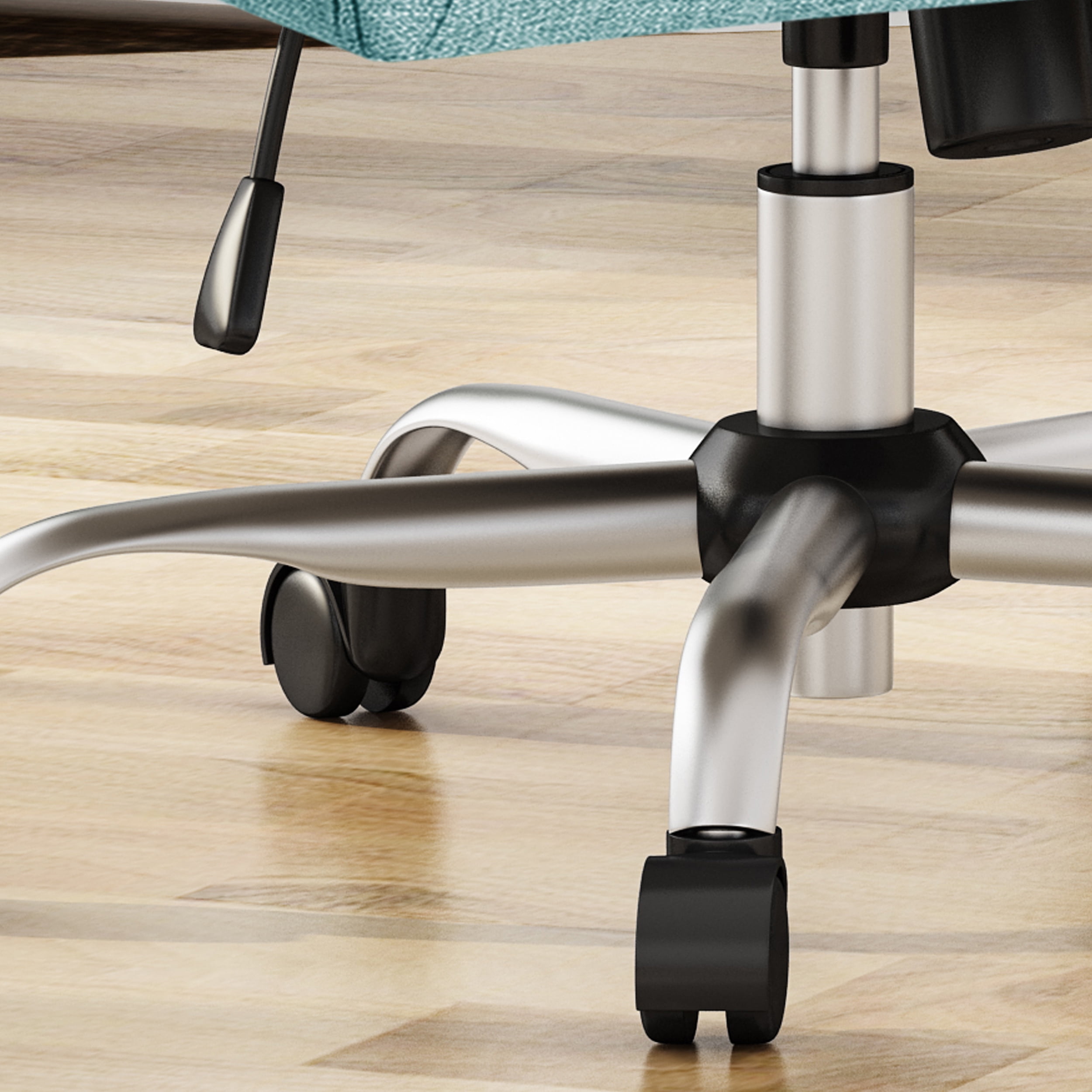 GDF Studio Morgan Mid Century Modern Fabric Home Office