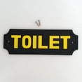 thumbnail image 4 of Letreros de puerta de PVC para inodoro de 2 piezas para interiores y exteriores, 4 of 9