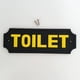 thumbnail image 4 of Letreros de Puerta Kusrkot 2 uds PVC Negro, 4 of 8