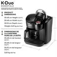 Keurig KDuo Essentials Coffee Maker, Black