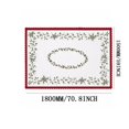 thumbnail image 2 of Christmas Tablecloth, Christmas Decorations Indoor, Christmas Tree Printed Dining Table Cover for Kitchen, Dining Room, Holiday Party and Home Decor, 2 of 6