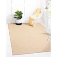 thumbnail image 3 of Veranda Diamond Gold Polypropylene Rug 6'7" x 9'6", 3 of 7