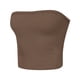 thumbnail image 3 of Sujetador de poliéster para mujer, estampado, sin tirantes, para yoga, ejercicio, pecho, cruzado, 3 of 3