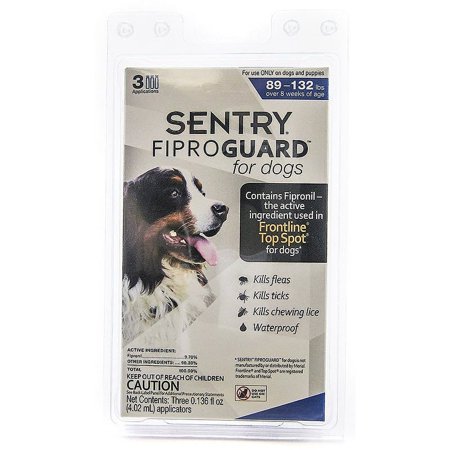 Sentry FiproGuard for Dogs X-Large BULK - 9 Doses - (3 x 3 Pack)